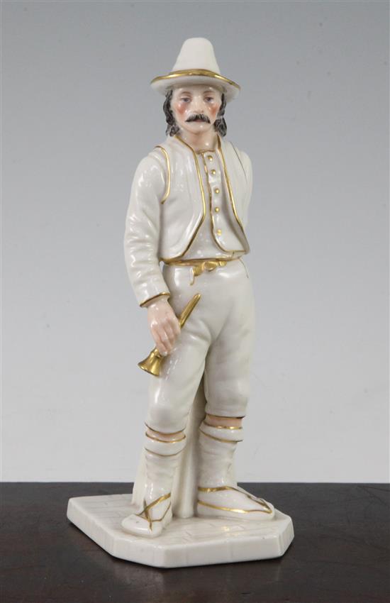 A Royal Worcester figure of The Italian, 18cm